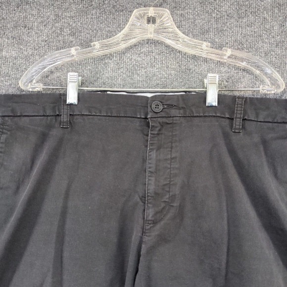 Dockers Mens Supreme Flex Ultimate Chino Shorts Black Size 44 Cotton Blend - Picture 6 of 14
